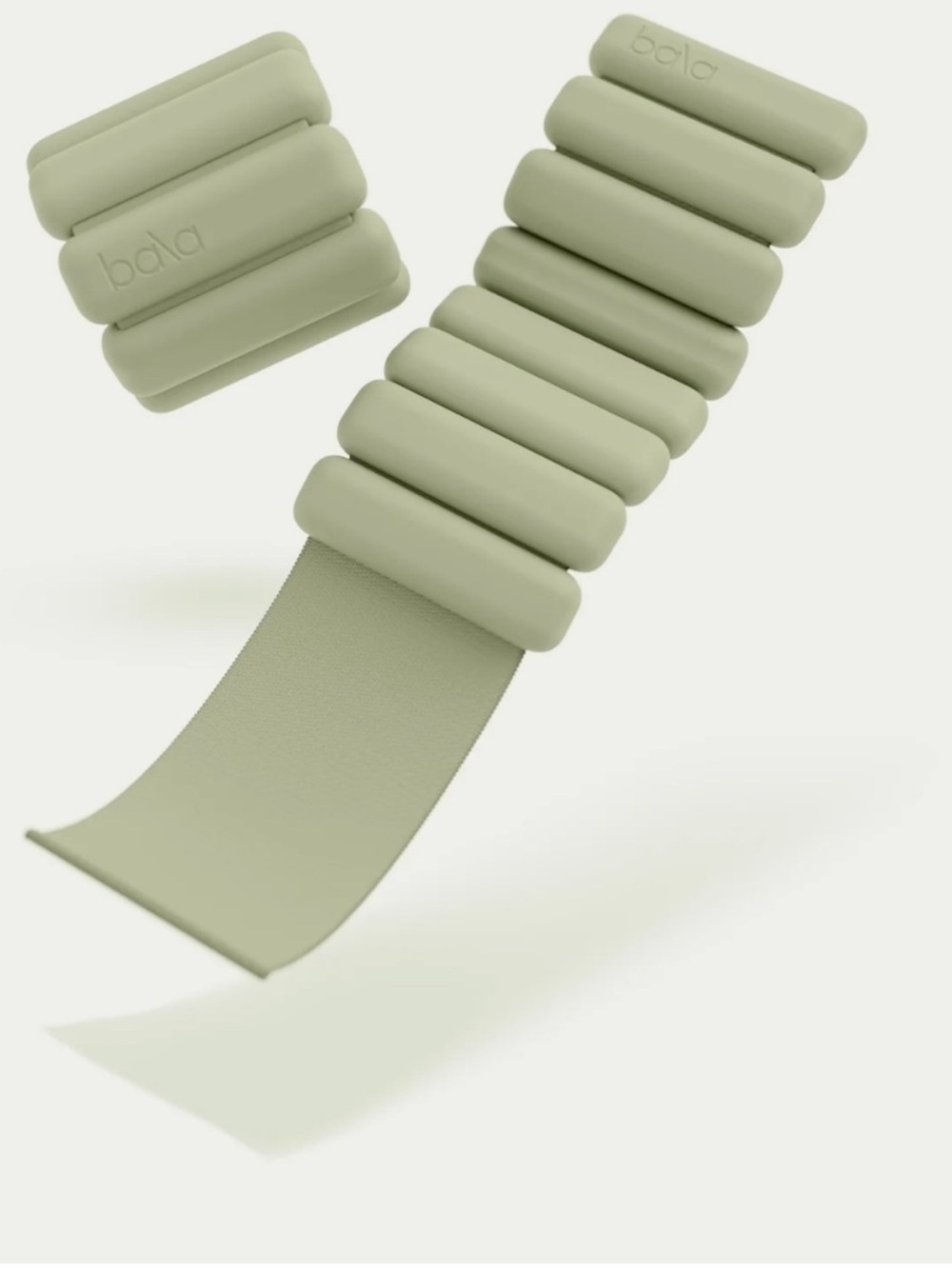 Bala Bangle Ankle Weights Set in Green